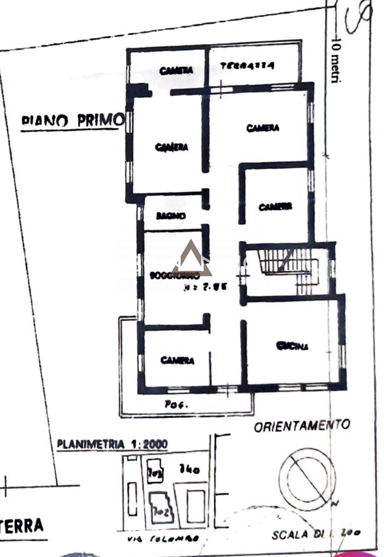Foto 13 - Appartamento Via Colombo
 
5, Venezia - planimetria 1