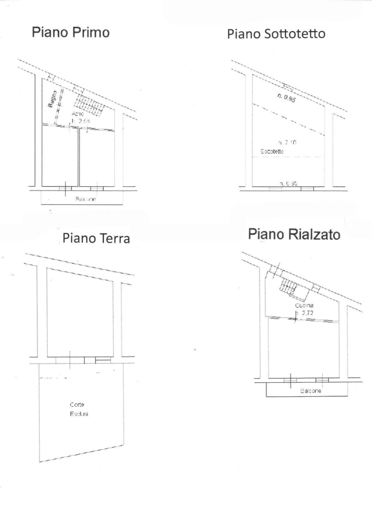 Foto 11 - Independent house Via One
 
1, Marmentino - floor plans 1