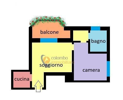 Foto 2 - Two-room apartment via Silvio Pellico
 
5, Busto Arsizio - floor plans 1