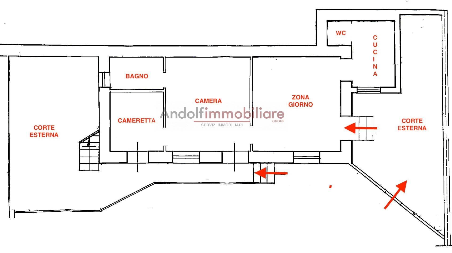 Foto 20 - Casa indipendente Via Vespucci
 
2, Gaeta - planimetria 1