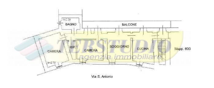Foto 16 - Trilocale Via Sant' Antonio
 
5, Caprino Bergamasco - planimetria 1