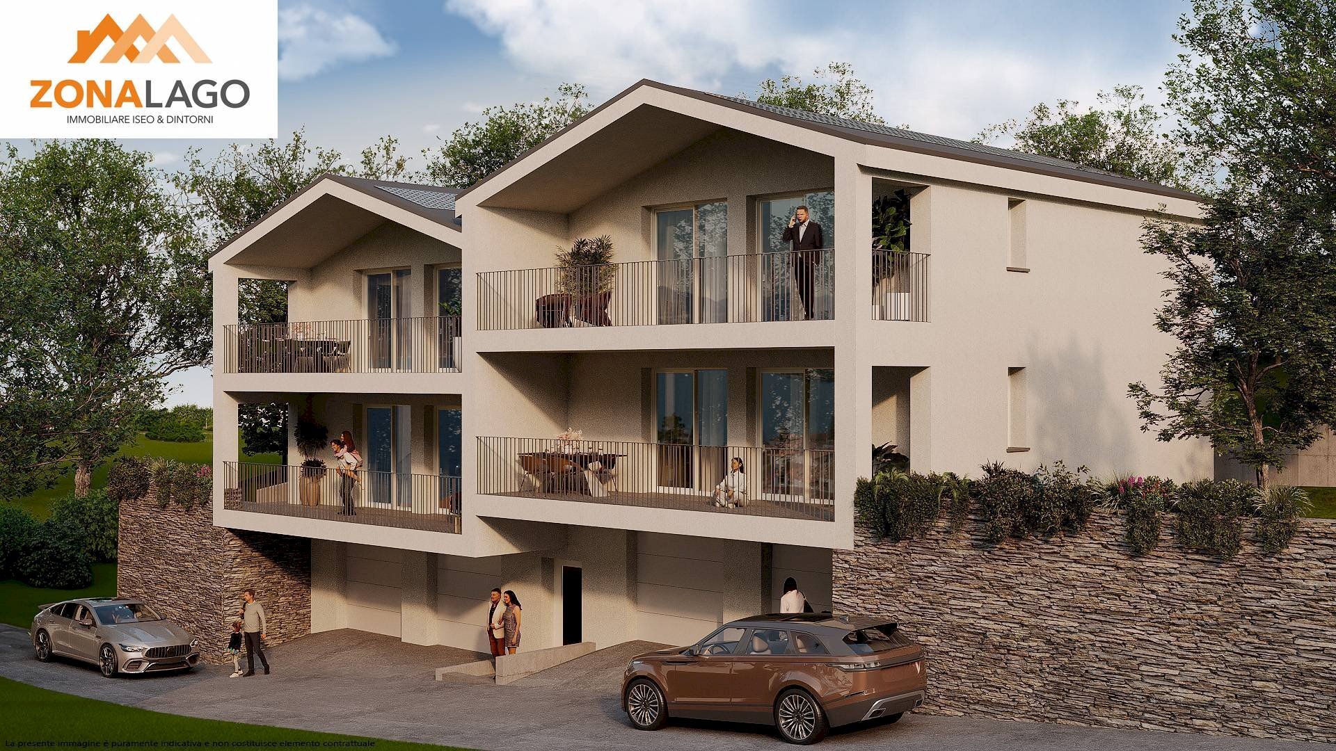 Foto 1 - Three-room apartment via dosso
 
50, Sale Marasino - photo 1