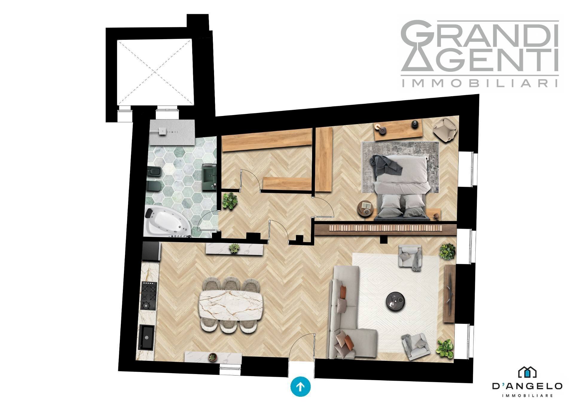 Foto 6 - Trilocale Corte Sgarzarie
 
4, Verona - planimetria 1