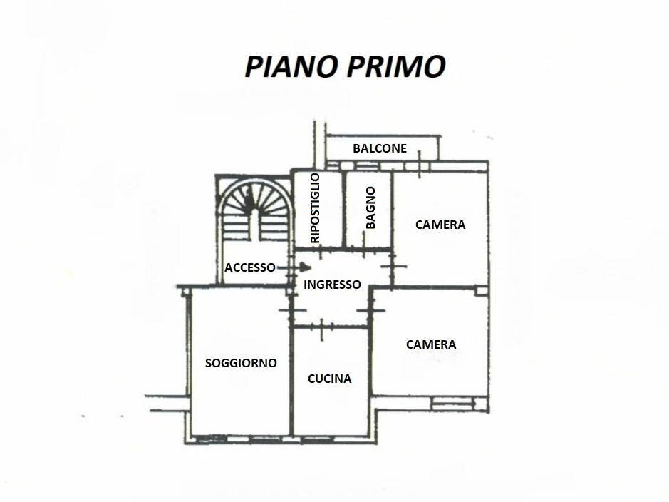 Foto 28 - Apartment Via Vincenzo Monti, Fabriano - floor plans 1