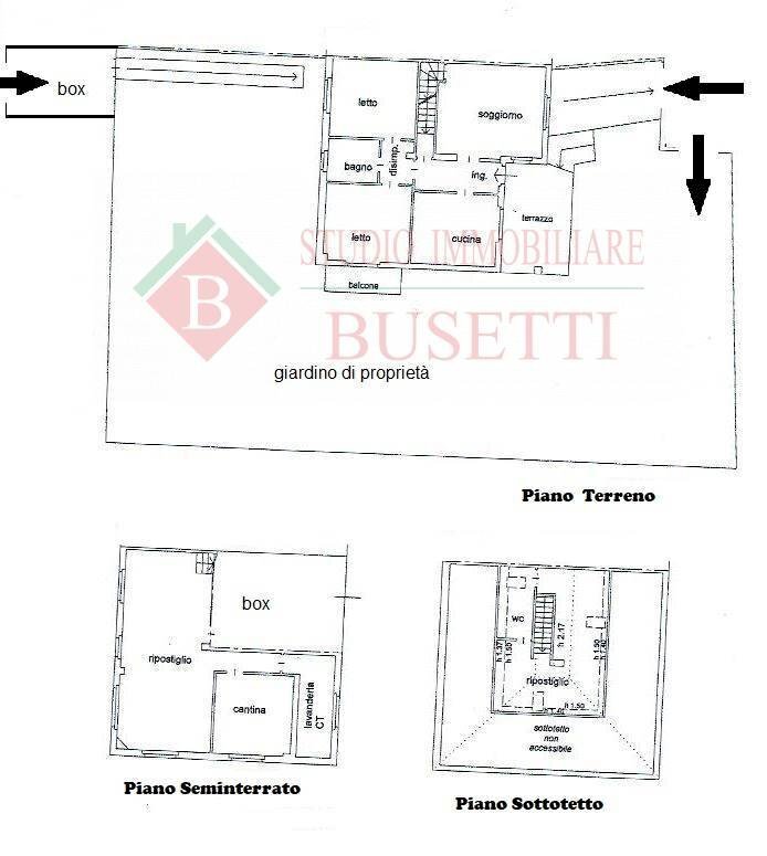 Foto 100 - Villa VIA ROSSINI, Cassano Magnago - planimetria 1