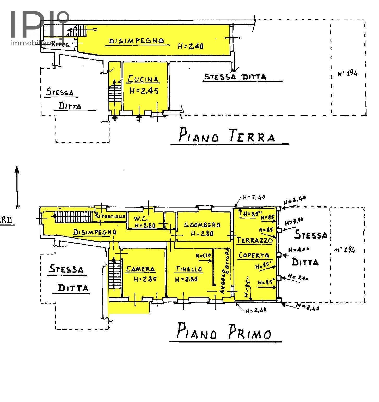 Foto 30 - Rustico Pera, 2, Merana - planimetria 1