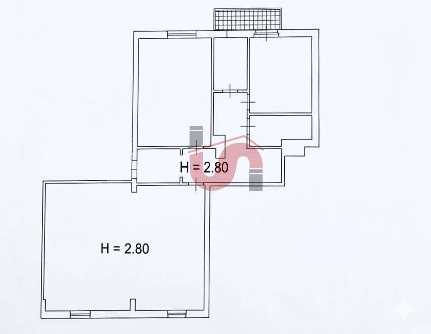 Foto 20 - Three-room apartment Via San Gaetano, Benevento - floor plans 1