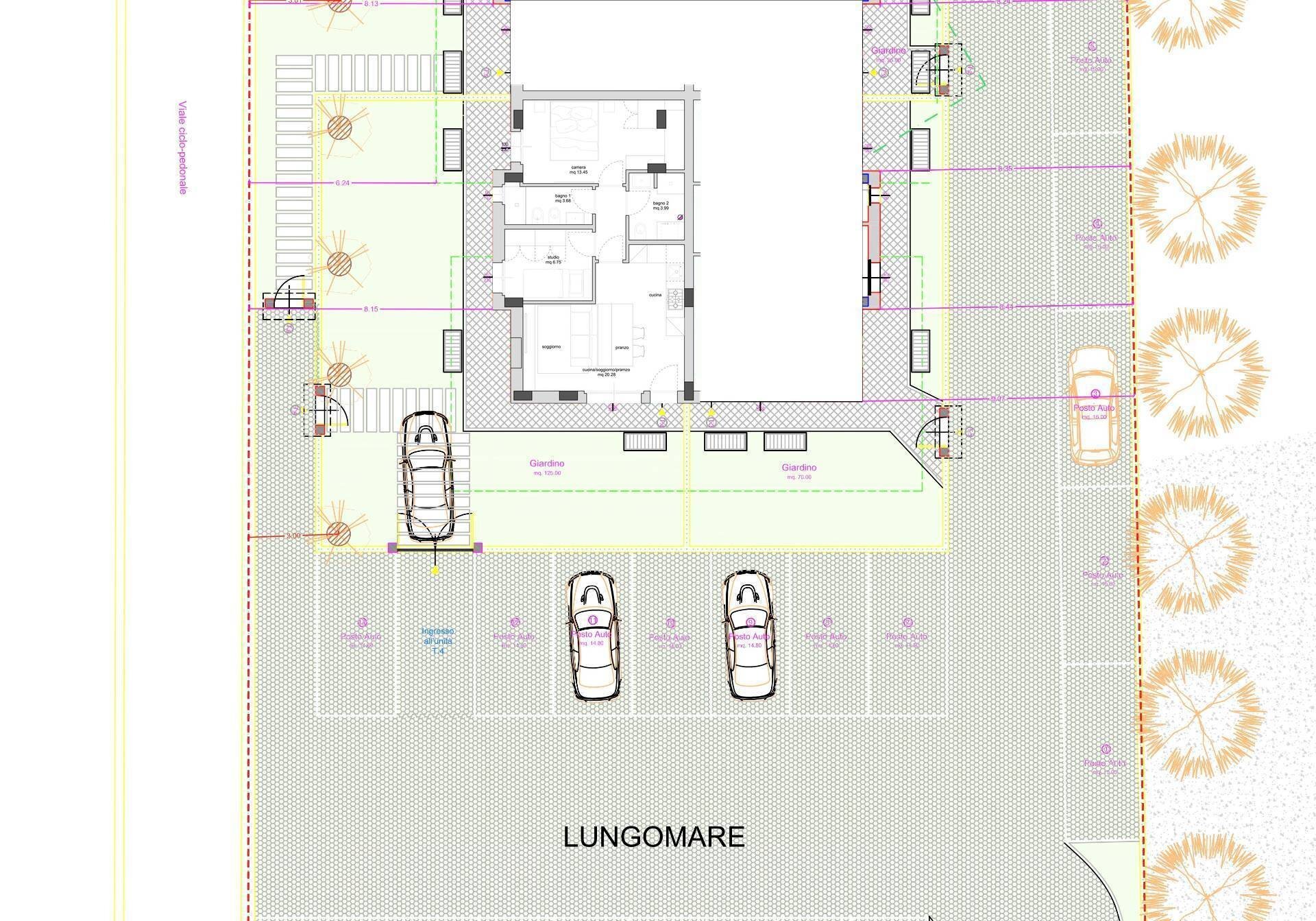 Foto 6 - Trilocale Lungomare De Gasperi
 
snc, Grottammare - planimetria 1