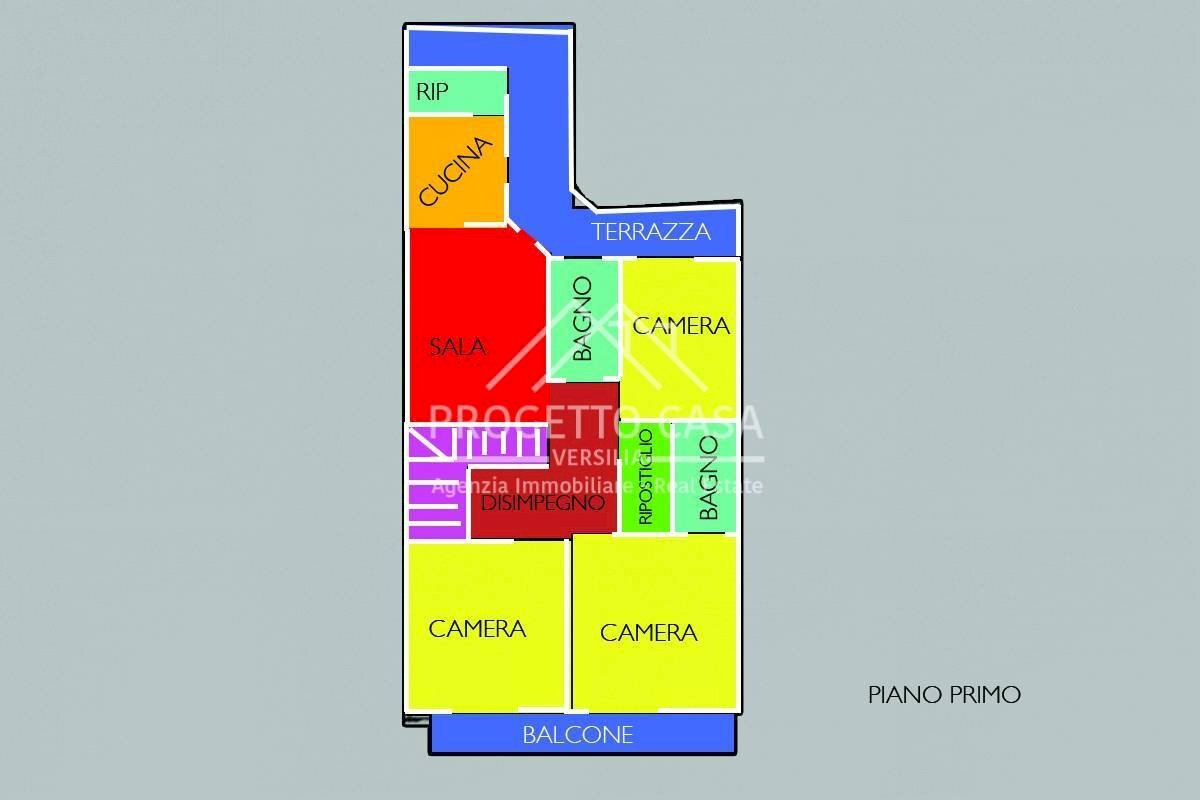Foto 51 - Appartamento VIA LEPANTO, Viareggio - planimetria 1