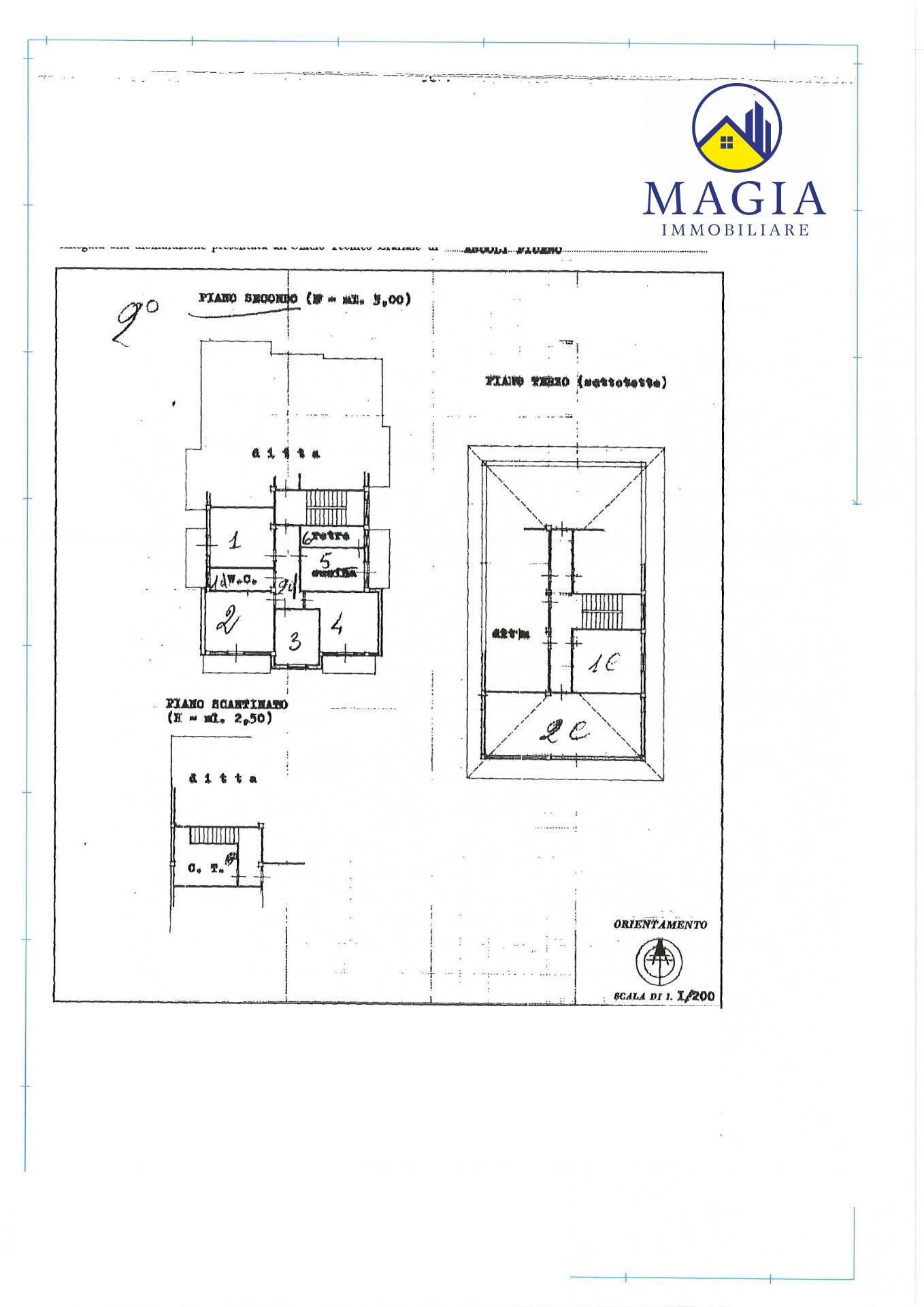 Foto 22 - Appartamento 374, Castel di Lama - planimetria 1