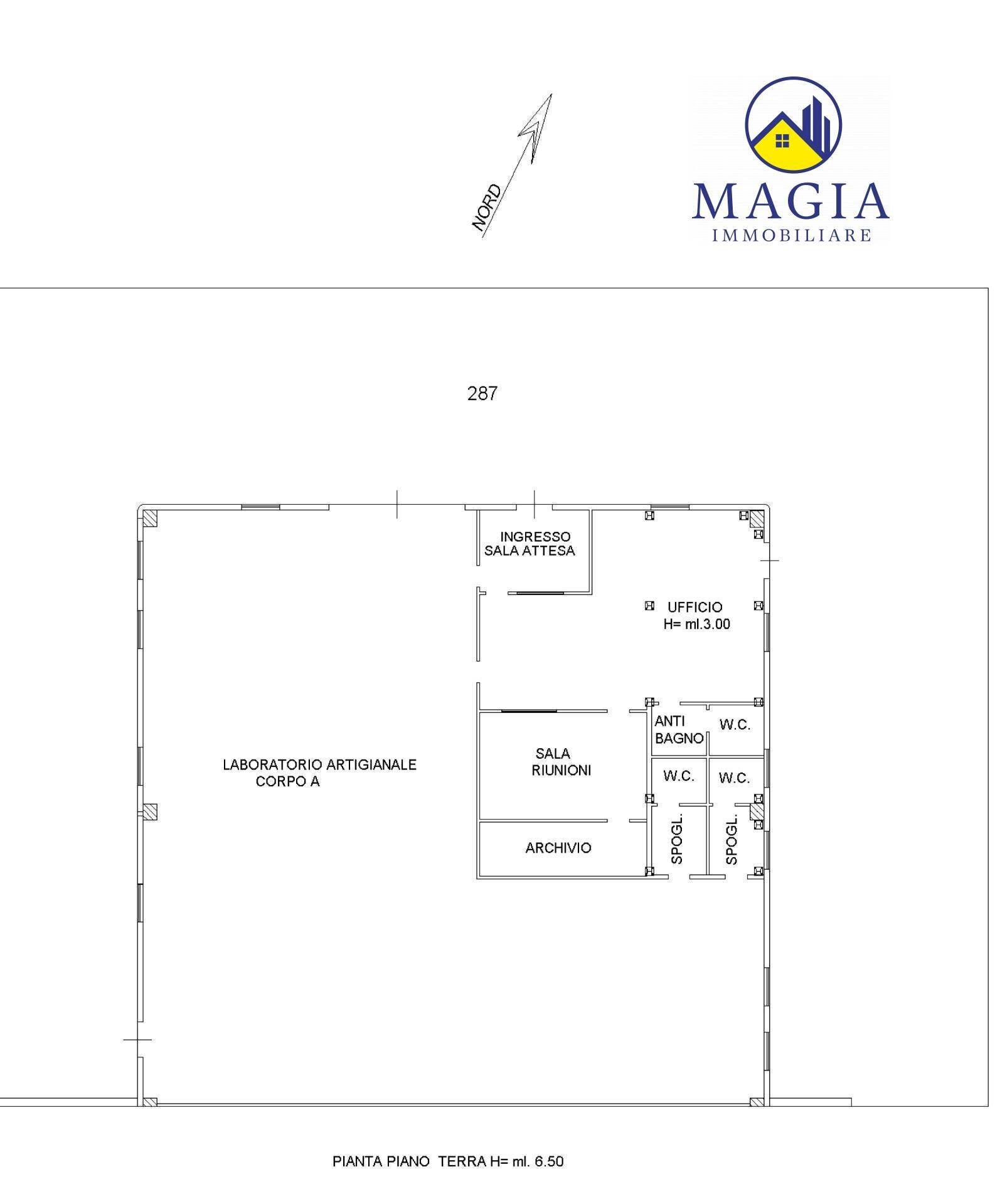 Foto 15 - Capannone Spinetoli - planimetria 1