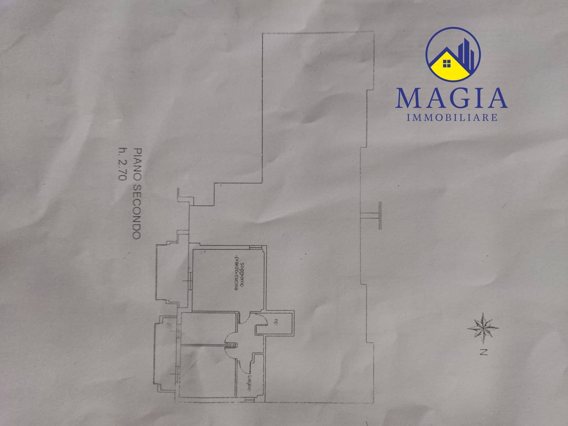 Foto 14 - Bilocale Spinetoli - planimetria 1