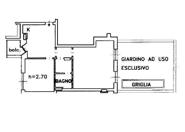 Foto 34 - Three-room apartment Via Trasimeno
 
40/14, Milano - floor plans 1