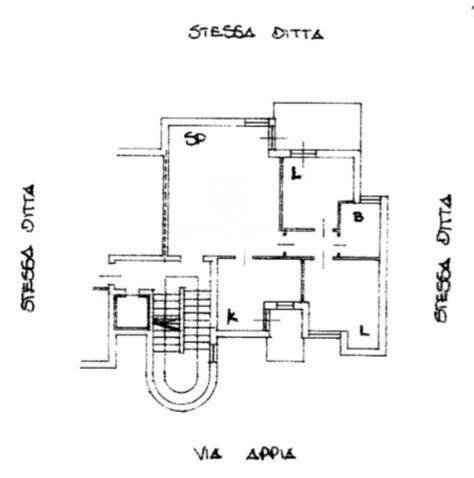 Foto 25 - Trilocale Via Appia
 
281, Brindisi - planimetria 1