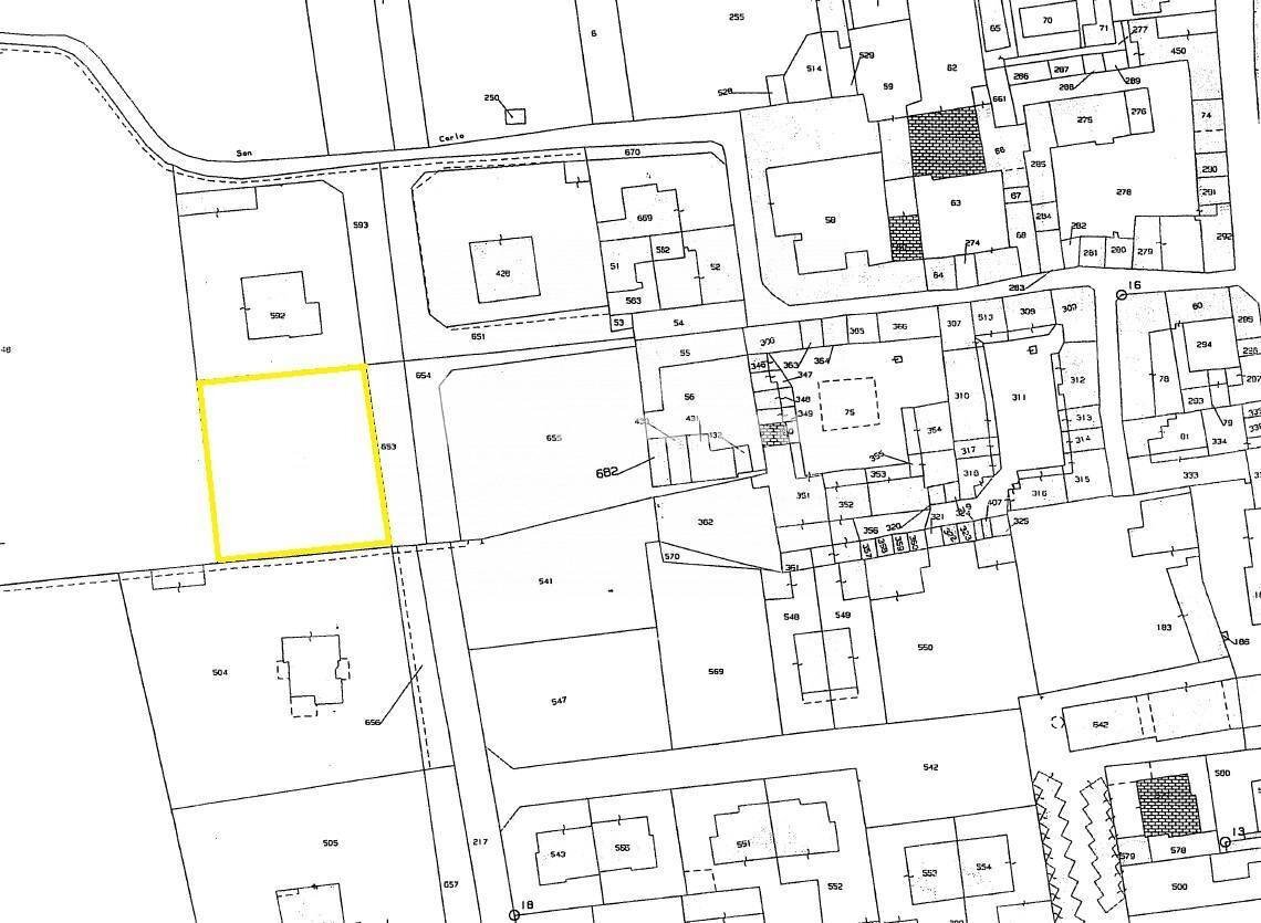 Foto 19 - Terreno edificabile Via A. Moro, Marcallo con Casone - planimetria 1