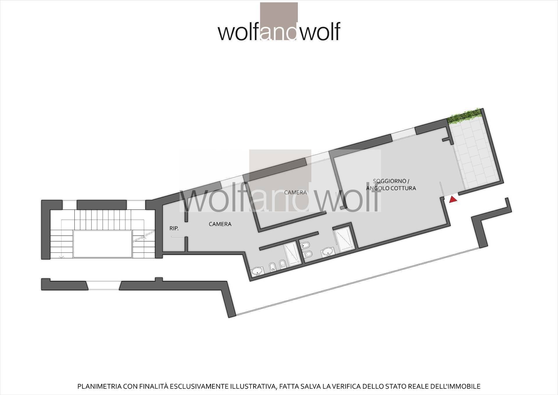 Foto 25 - Attico via Vigevano
 
8, Milano - planimetria 1