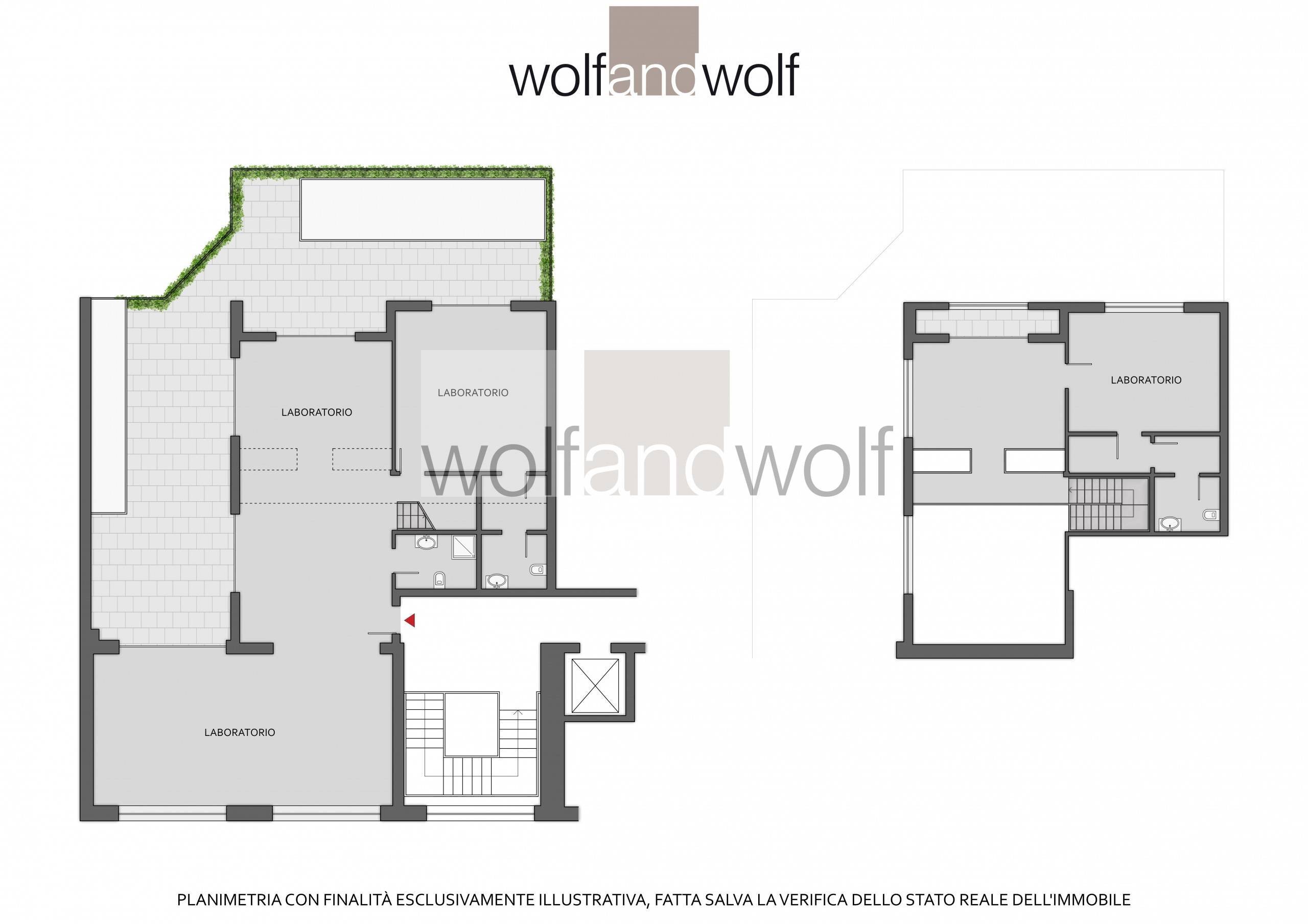 Foto 6 - Attico Viale Ortles, Milano - planimetria 1