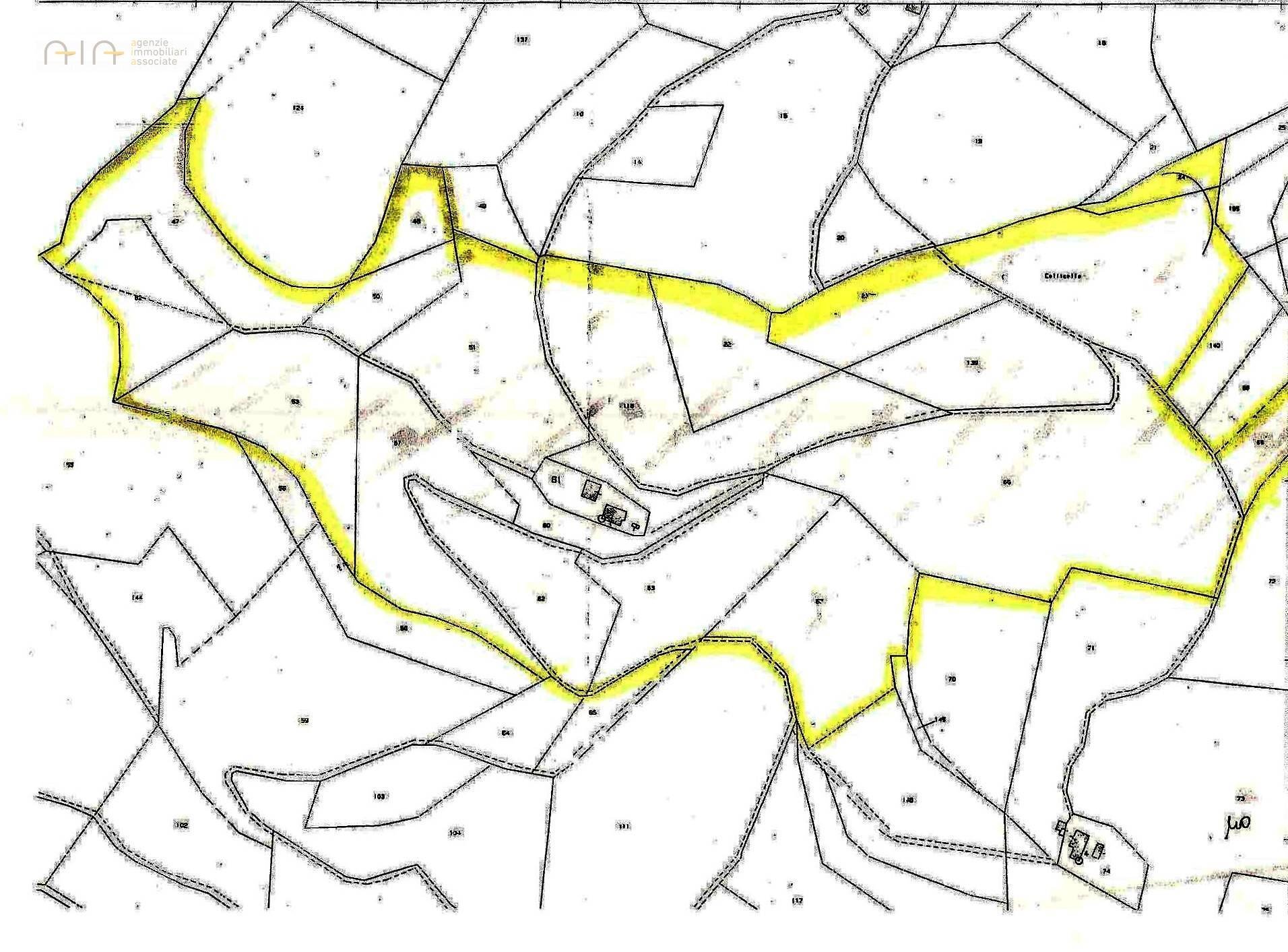 Foto 8 - Terreno agricolo C.da Collicelli, Amandola - planimetria 1