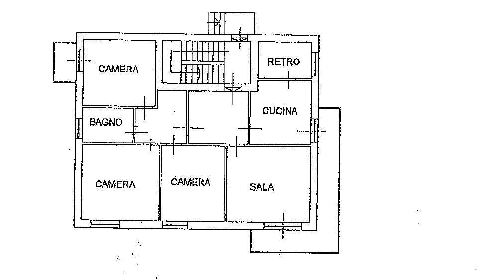 Foto 32 - Appartamento via redipuglia, Fermo - planimetria 1