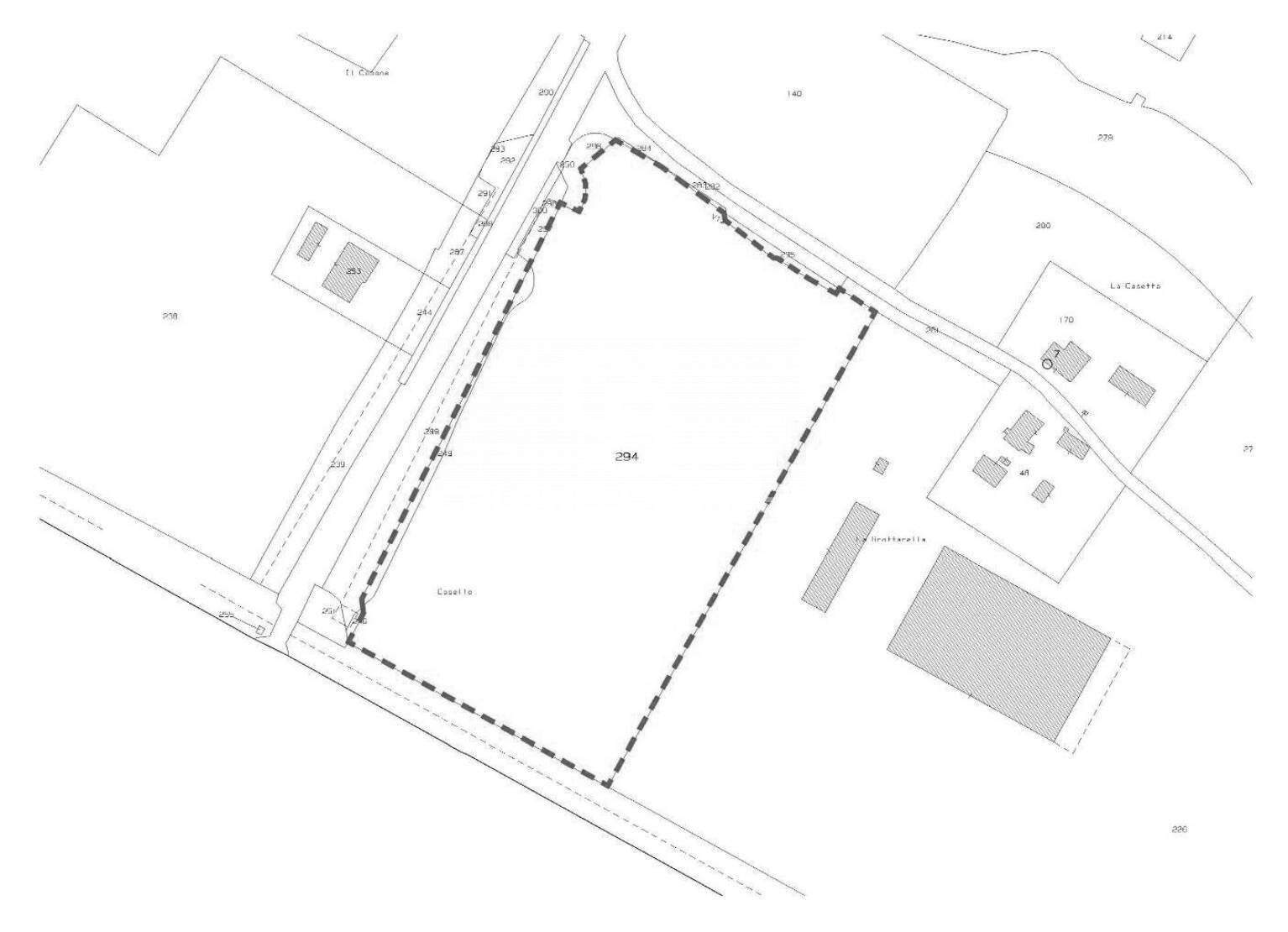 Foto 6 - Terreno edificabile Via Calamello
 
SNC, Castel Bolognese - planimetria 1
