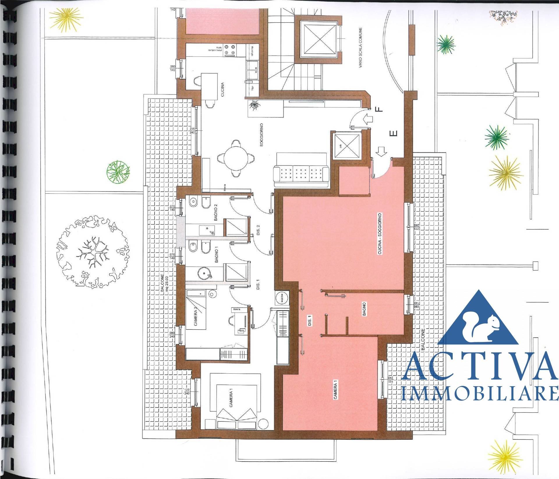 Foto 8 - Trilocale Via Morelli, Castellanza - planimetria 1