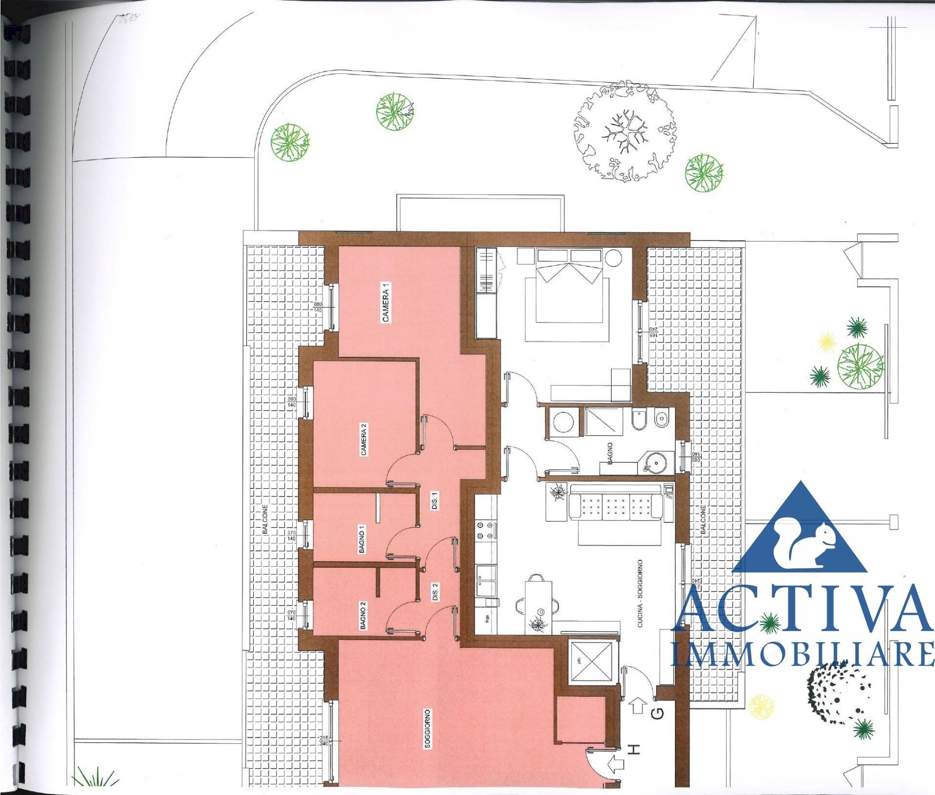 Foto 8 - Appartamento Via Luigi Morelli, Castellanza - planimetria 1