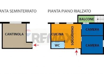Pianta 2D - Trilocale via Giovanni Pascoli 1 traversa
 
snc, Casoria - foto 20