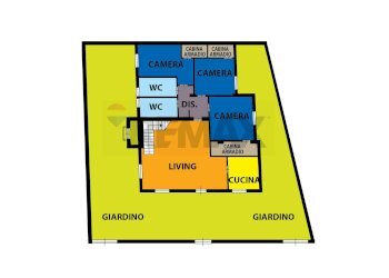 Pianta 2D - Villa via Pietro Micca
 
11, Casoria - foto 26