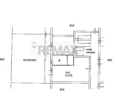 Pianta 2D - Bilocale Via Marconi
 
100, Fagnano Olona - planimetria 1