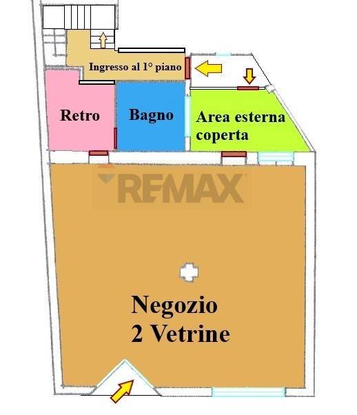 Piantina - Shop via Vittorio Veneto
 
14, Brugherio - floor plans 1