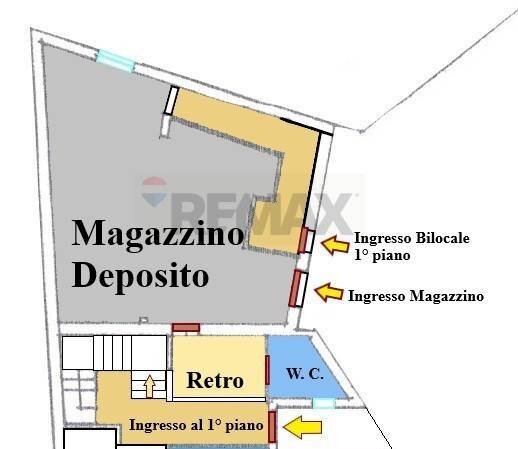 Pianta 2D - Laboratorio via Vittorio Veneto
 
14, Brugherio - planimetria 1