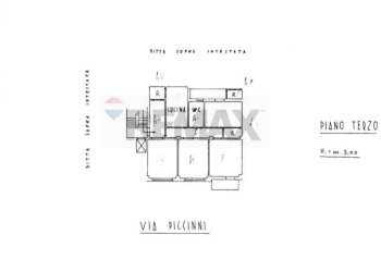 Pianta 2D - Four-room apartment Via Nicolo' Piccinni
 
191, Bari - photo 16