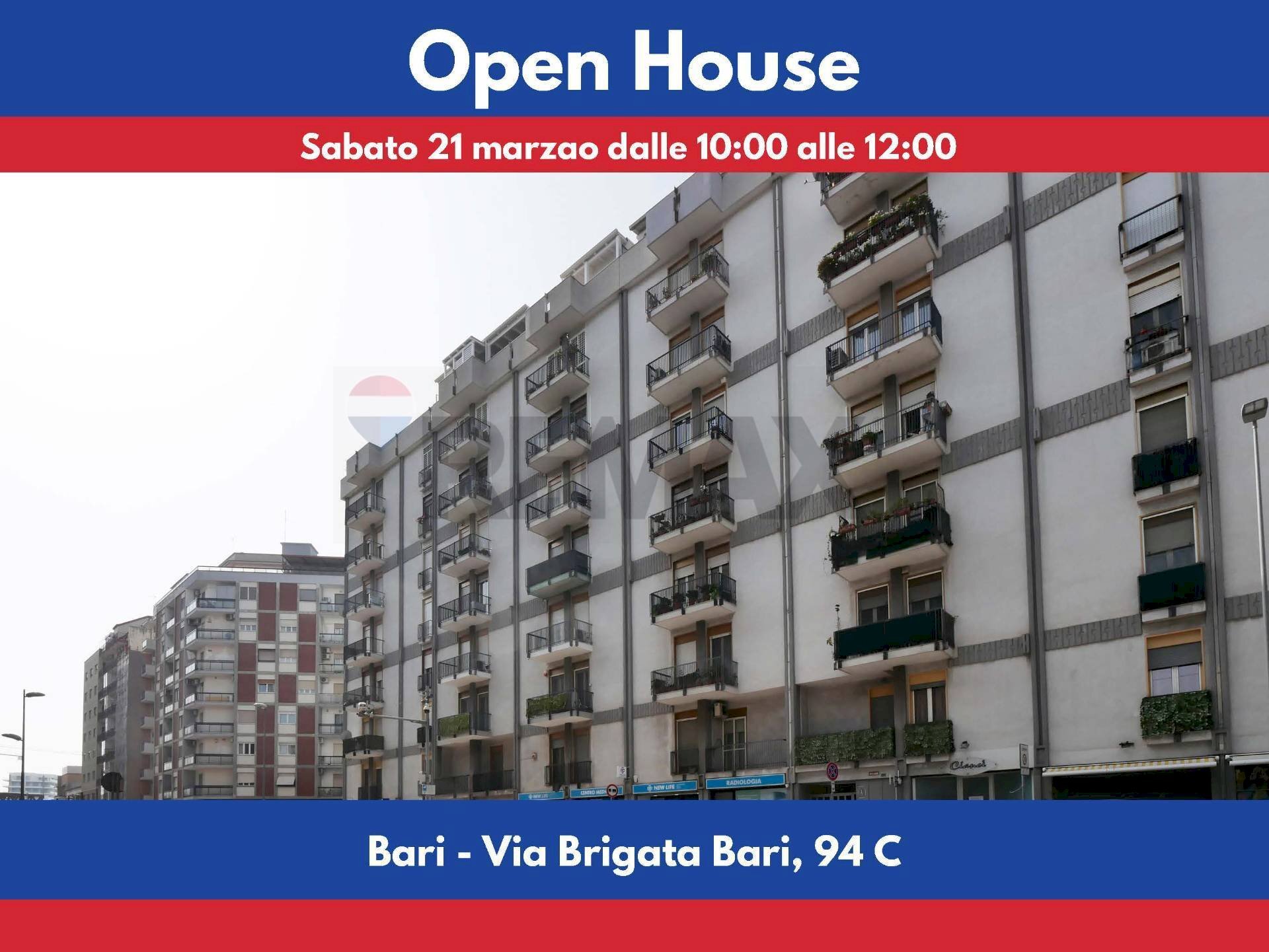 Edificio all\'aperto - Four-room apartment Via Brigata E Divisione Bari
 
94 c, Bari - photo 1