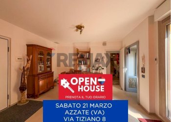 Soggiorno - Three-room apartment Via Tiziano
 
8, Azzate - photo 1