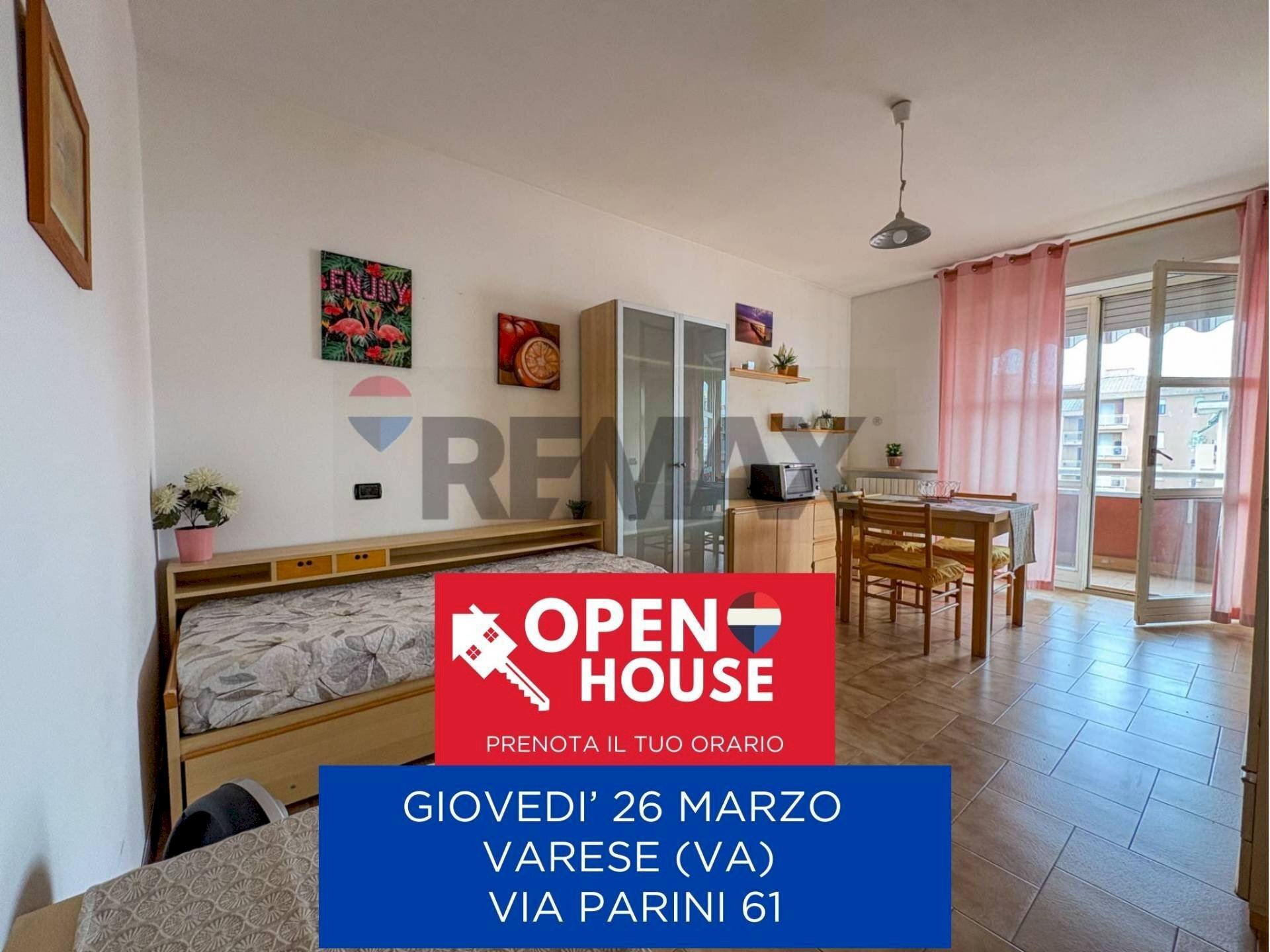 Sala da pranzo - One-room apartment Via Parini
 
61, Varese - photo 1