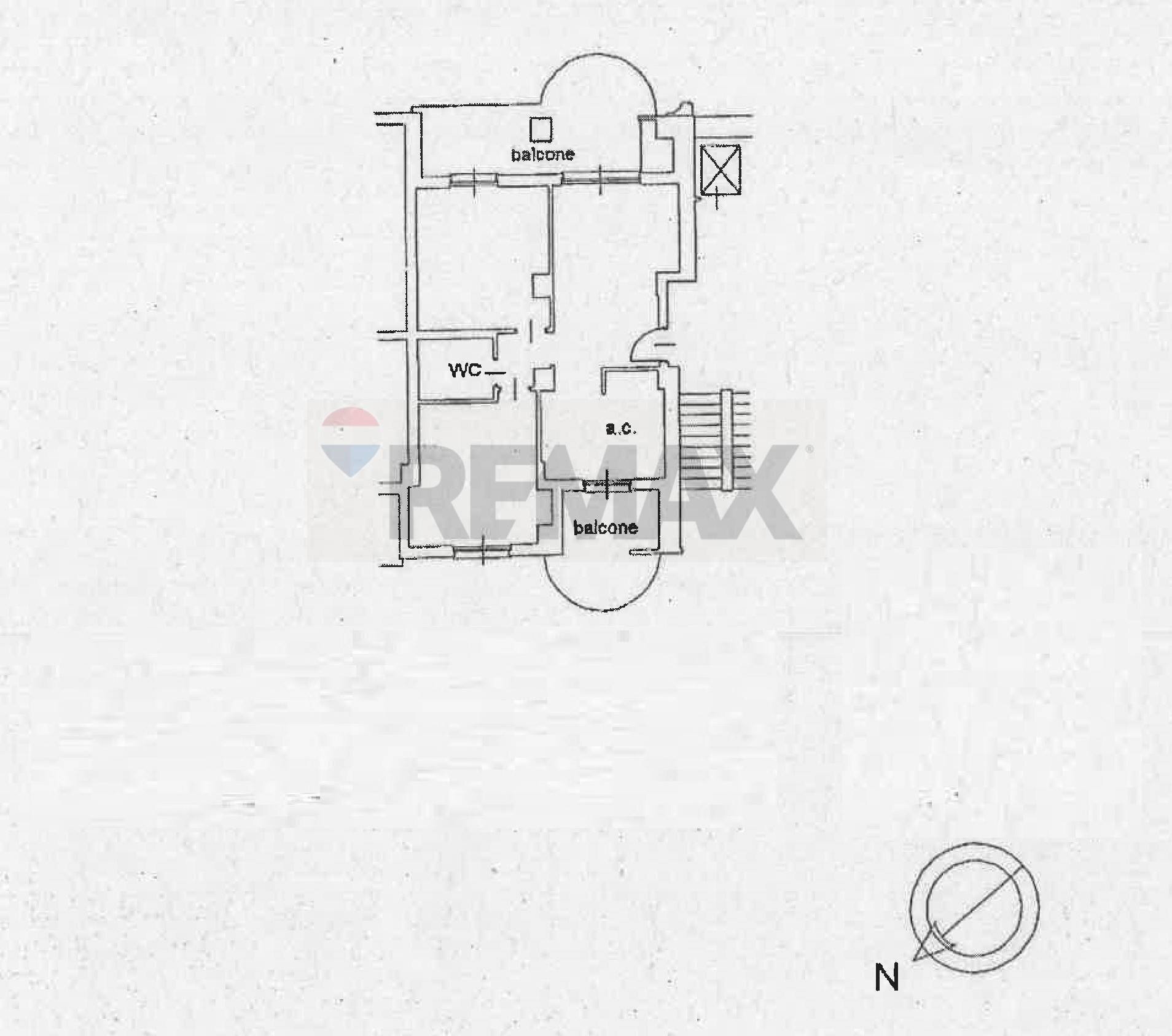 Pianta 2D - Trilocale Via Francesco Menzio
 
30, Roma - planimetria 1