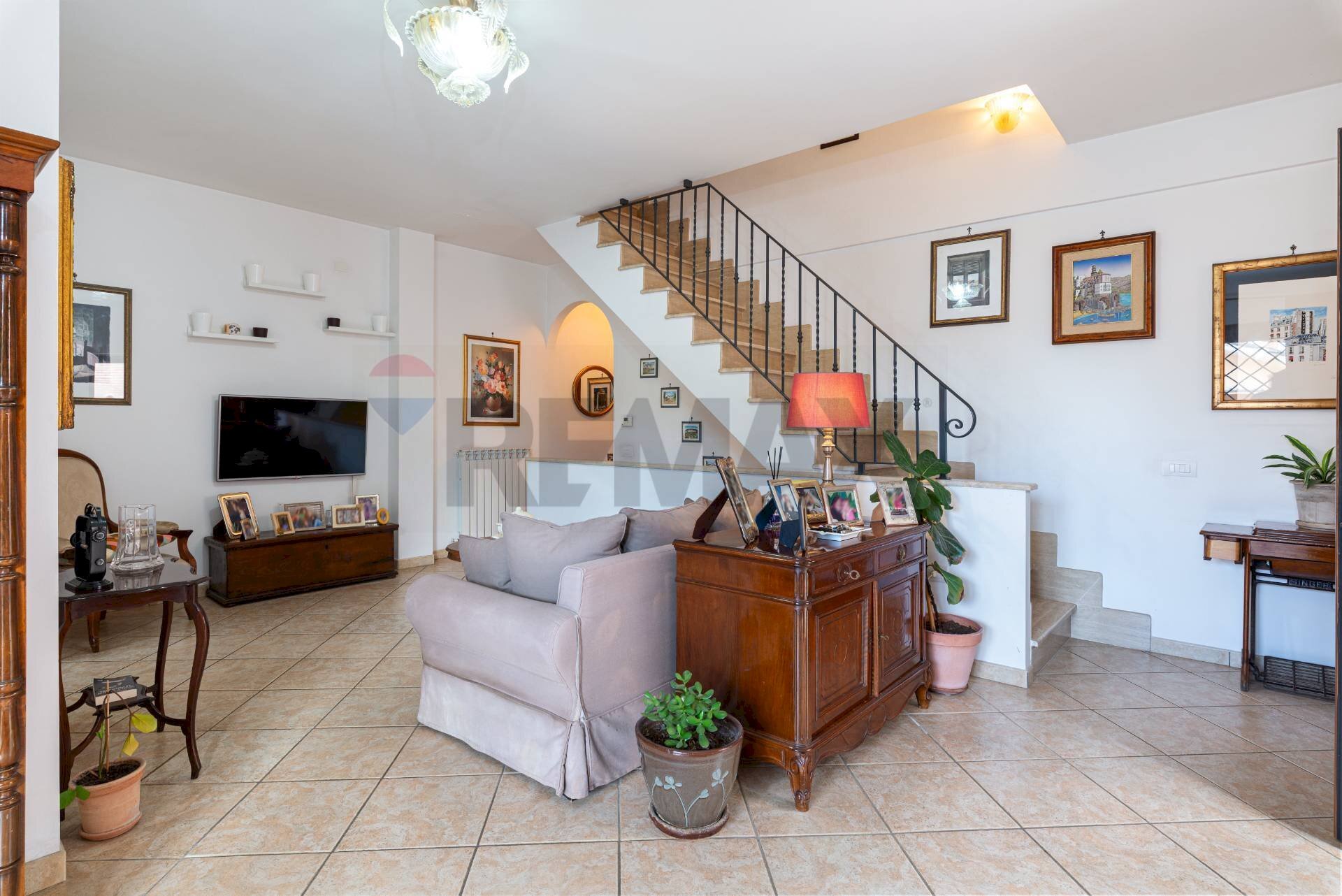 Soggiorno - Casa semi indipendente Via Adolfo Tommasi, Roma - foto 3