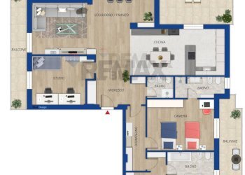 Pianta 2D - Villa SP. PASCOLARE
 
164, Palombara Sabina - foto 57