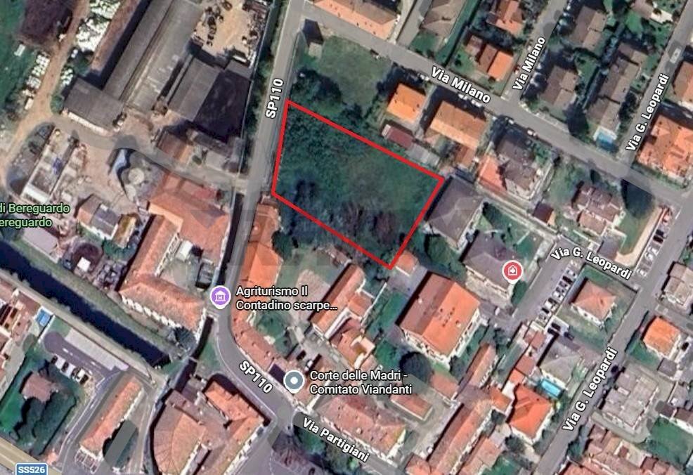 Posizione della mappa - Terreno edificabile VIA PARTIGIANI, Bereguardo - foto 2