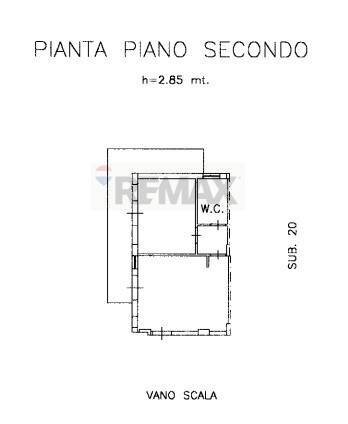 Pianta 2D - Trilocale Via Luigi D'Angelo
 
72, Mascali - planimetria 1