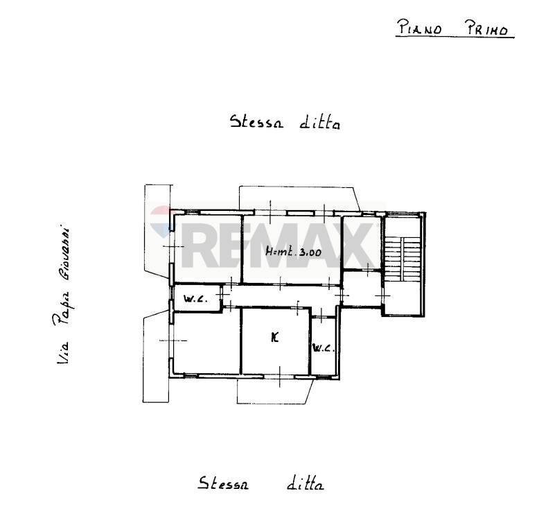Pianta 2D - Appartamento via papa giovanni XXIII
 
30, Mascalucia - planimetria 1