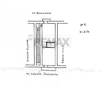 Pianta 2D - Appartamento Via Stazione Isolamento
 
150/125, Caltagirone - planimetria 1