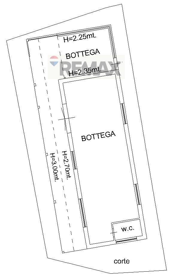 Pianta 2D - Commercial Premises Via Galermo
 
308, Catania - photo 1