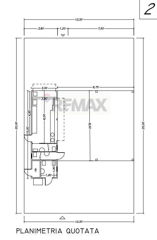 Pianta 2D - Commercial Activity Via Molino
 
snc, Acireale - floor plans 1