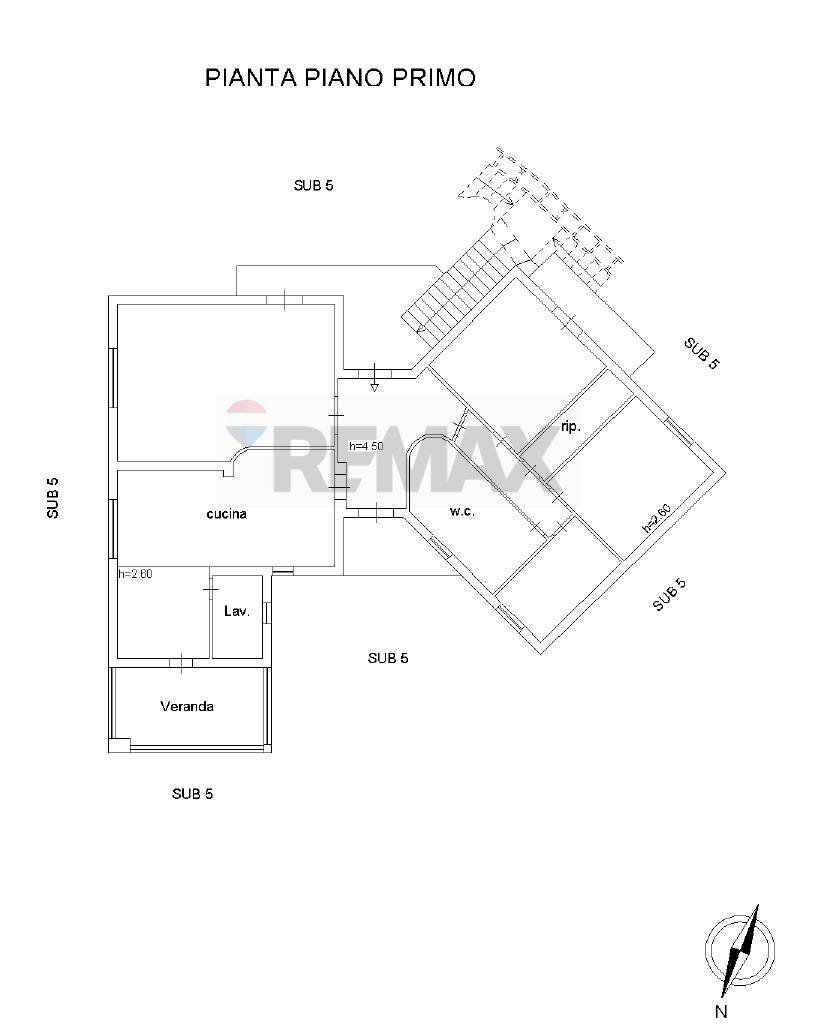 Pianta 2D - Casa semi indipendente Via Bernardino Nigro
1, Caltagirone - foto 2