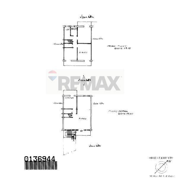 Pianta 2D - Villa Bifamiliare Viale Alexander Fleming
 
26, Catania - planimetria 1