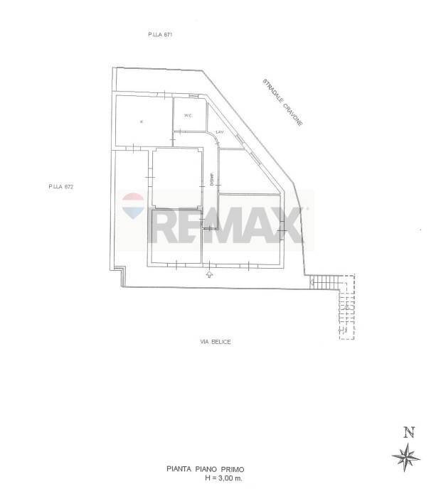 Pianta 2D - Appartamento Via Belice
 
2, Catania - planimetria 1