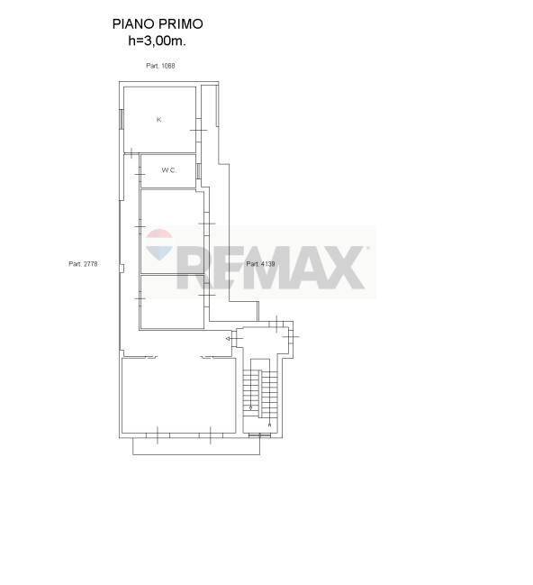 Pianta 2D - Quadrilocale via libertà
 
50, Aci Catena - planimetria 1