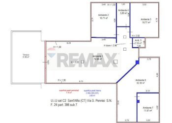 Pianta 2D - Attico Generale Salvatore Pennisi
 
12, Sant'Alfio - foto 22