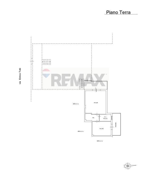 Pianta 2D - Bilocale Via Enrico Toti
 
1/C, Acireale - planimetria 1